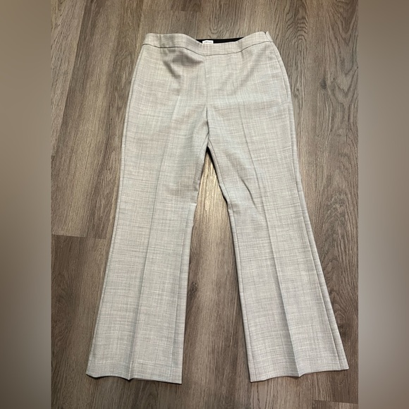 Filippa K Light Gray Pants Stretch Wool Blend Bootcut leg Sz M - Picture 3 of 8